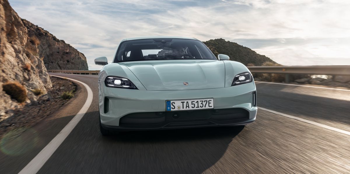 2025 Porsche Taycan EV Boasts New Looks And 938 HP