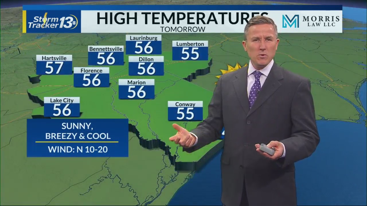 Temperatures Below Freezing Tonight