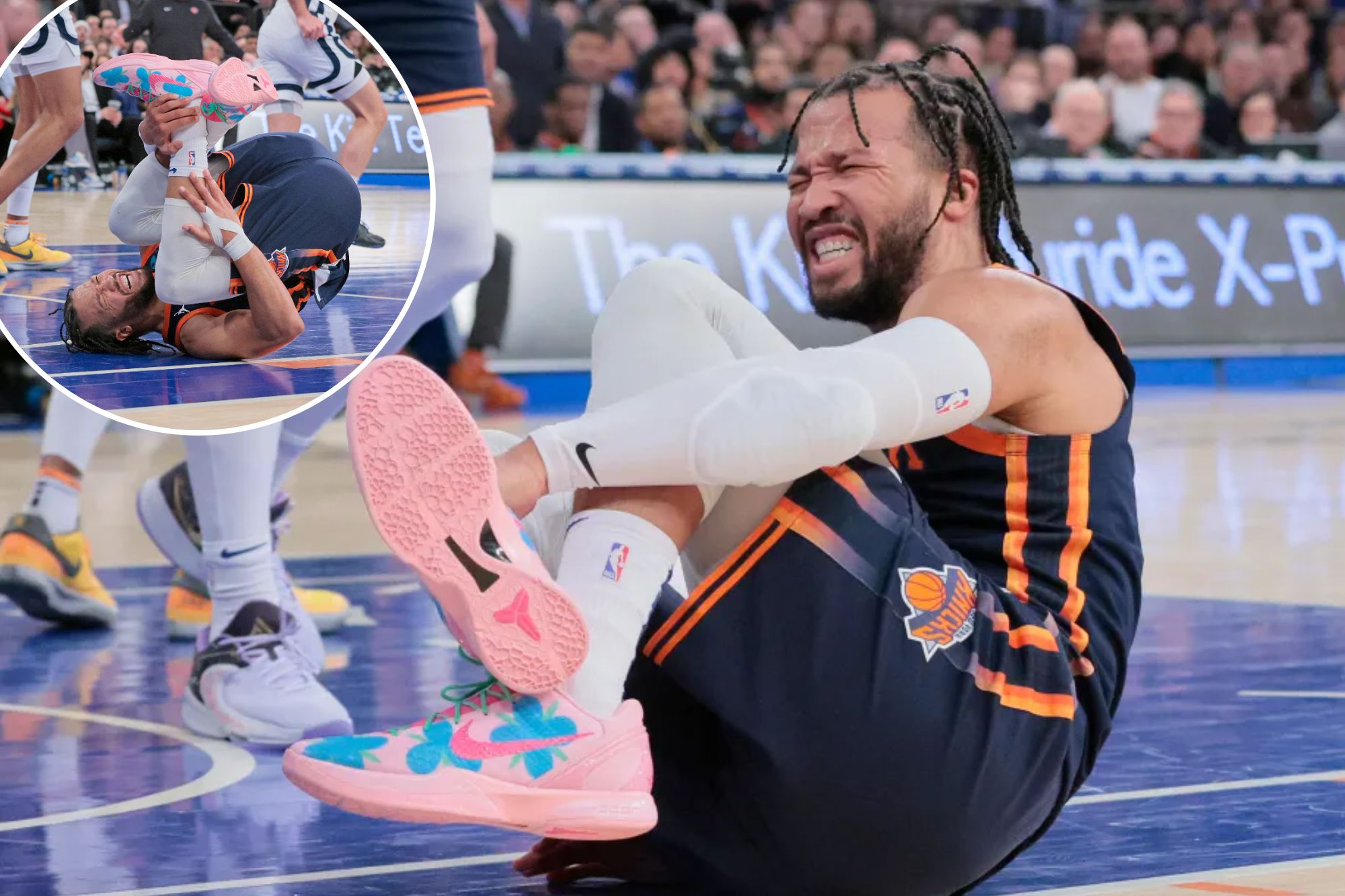 Jalen Brunson’s Ankle Injury Overshadows Knicks’ Win Over Grizzlies