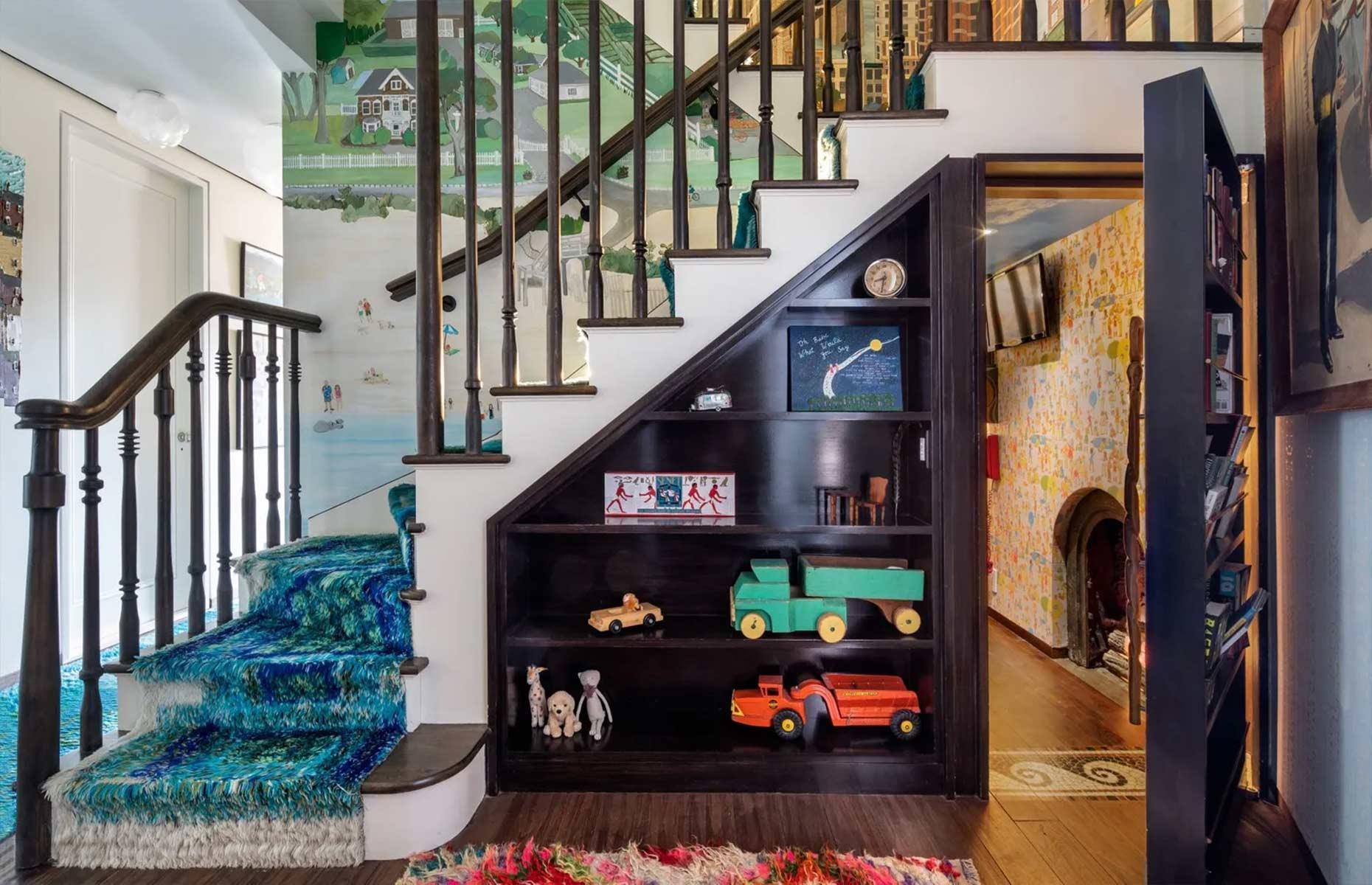 <p>In March 2021, American comedian and talk show host Jimmy Fallon placed his dreamy Manhattan home <a href="https://www.realtor.com/news/celebrity-real-estate/jimmy-fallon-lists-whimsical-nyc-apartment/">on the market</a> for a cool $15 million and it's every bit as fun and flamboyant as the man himself. Built in 1883, the Queen Anne-style property is packed with period features, one-of-a-kind antiques and truly exceptional interior design. Yet the six-bedroom home also harbors an array of extras, including a vintage-inspired pantry and a Wild West-style saloon. However, its most exciting feature can be found hiding under the stairs...</p>