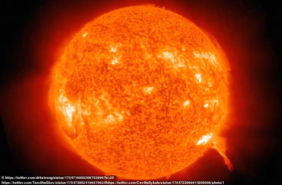 Massive explosion on the sun causes blackouts near Australia and Asia