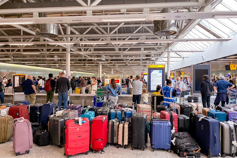 expert warns holidaymakers should never travel with a 'colourful suitcase'