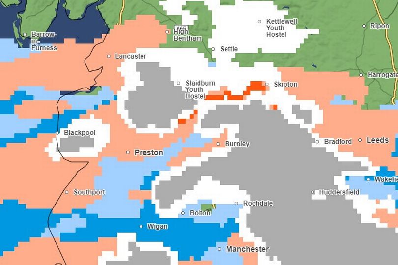 Snow Blast Extended As Met Office Issues New Amber Weather Warning