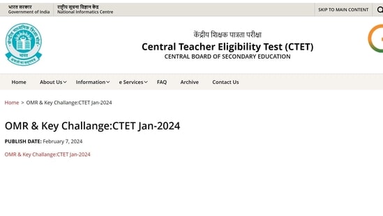 CTET 2024 Provisional Answer Key, OMR Responses Released, Steps To Check