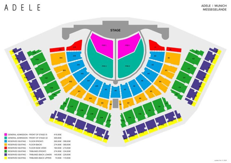 Adele DAS sind die Ticketpreise für München!