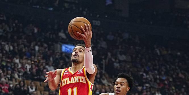 Scottie Barnes Et Trae Young Remplacent Joel Embiid Et Julius Randle Au ...