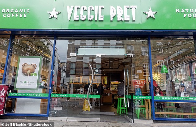 pret axes last of its vegetarian-only stores - with final three converting back into standard chains after slump for demand in meat-free sandwiches