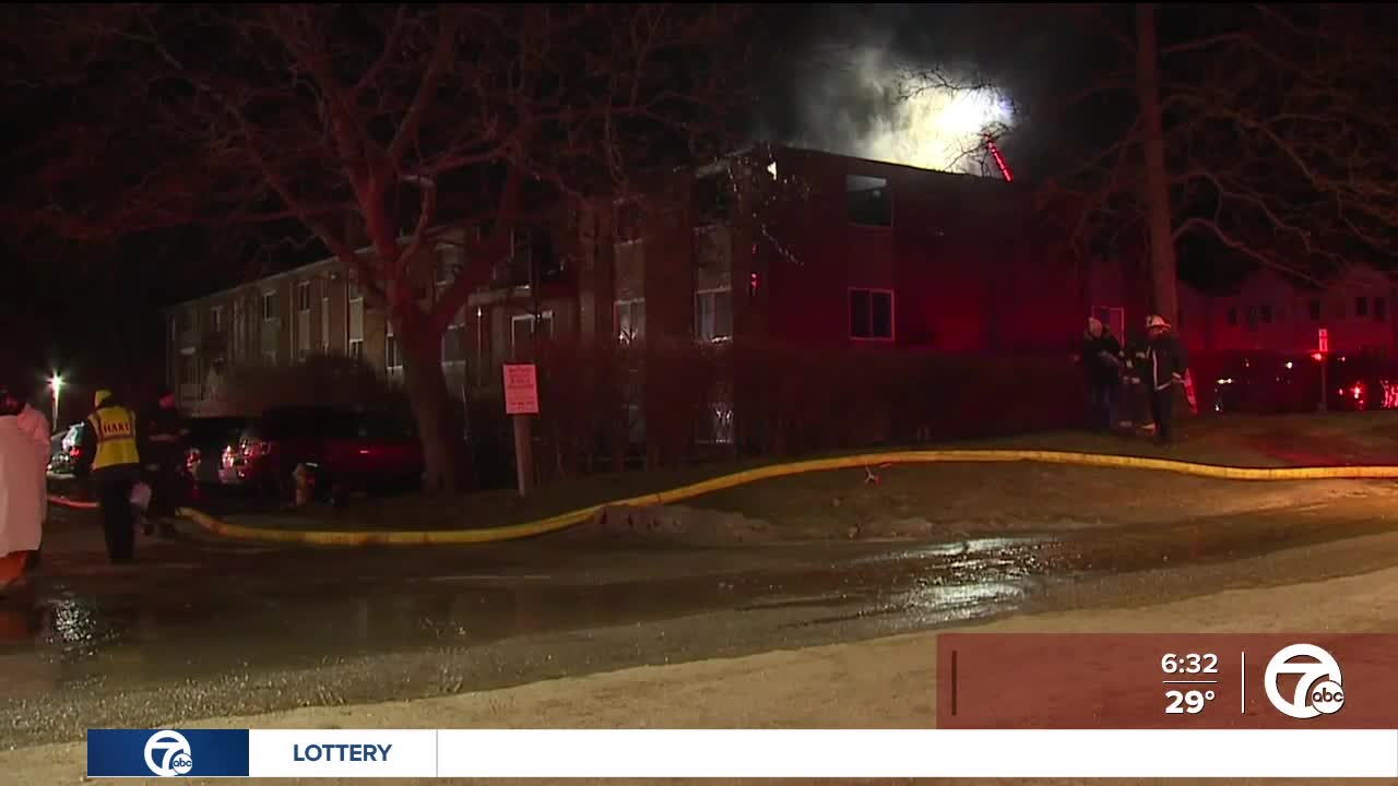 Dozens Displaced After Fire Damages An Ypsilanti Apartment Building ...