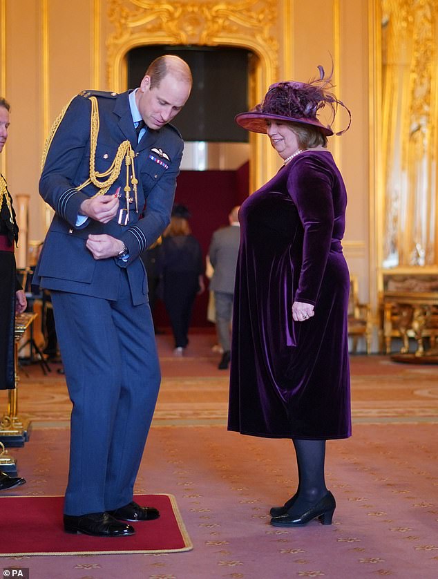 william returns to royal duties as it's revealed he's got no plans to meet harry: prince of wales leads windsor investiture ceremony while kate recovers from abdominal surgery and charles recuperates in sandringham following cancer diagnosis