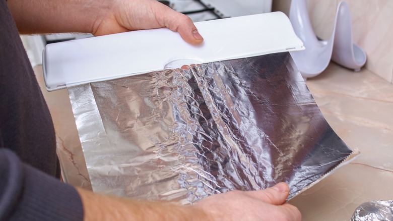 the aluminum foil hack all savvy diyers should know to protect their countertops