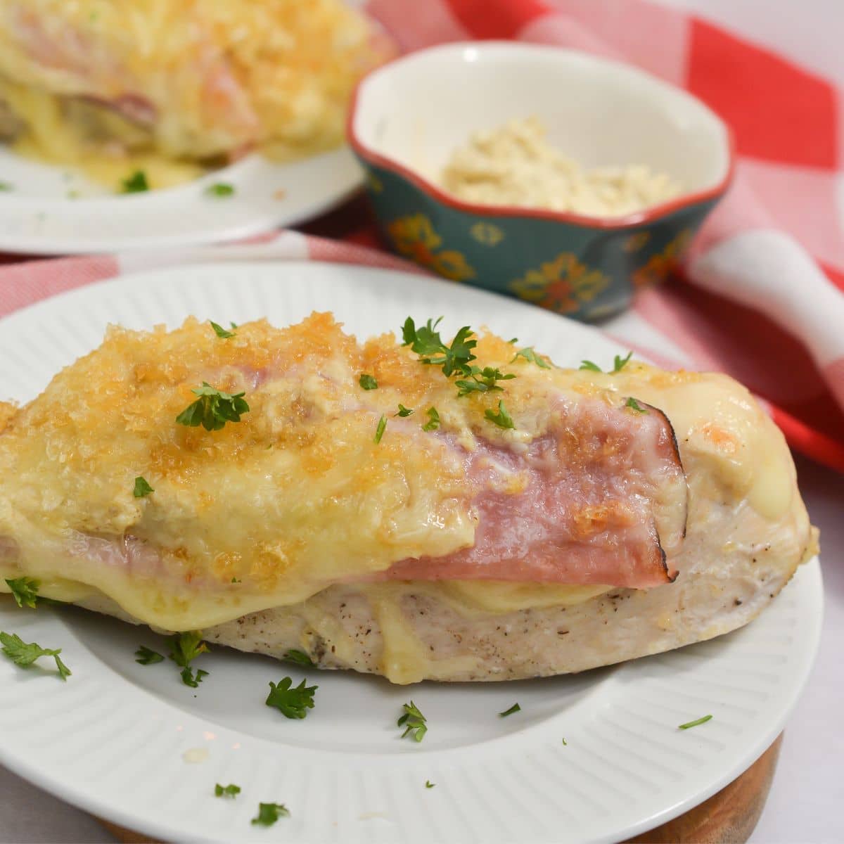 Low Carb Chicken Cordon Bleu Keto Recipe