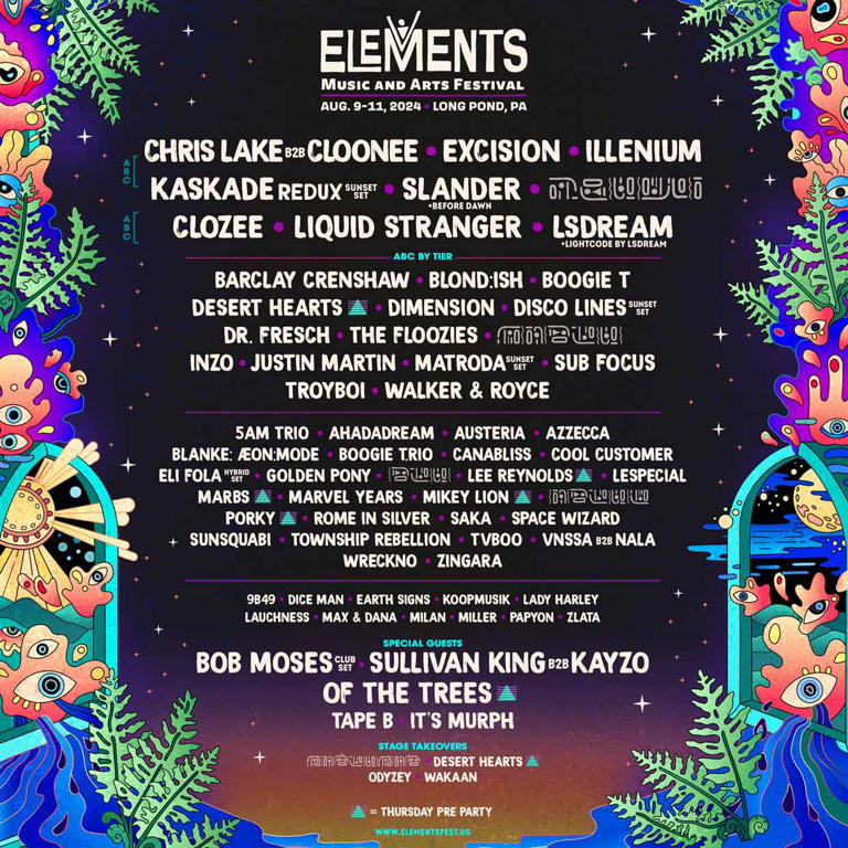 Elements Festival 2025 Announces Phase 1 Lineup Illenium, Kaskade