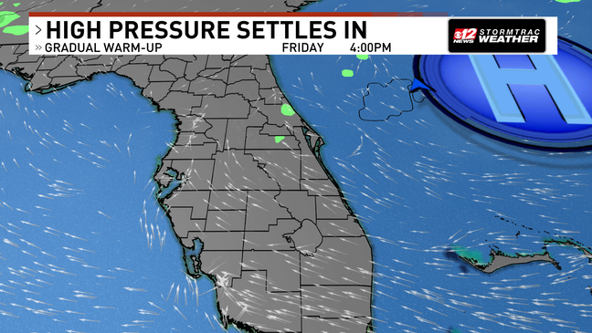 Warming Trend Into The Weekend