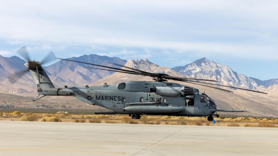search continues for 5 marines after their helicopter was found in southern california