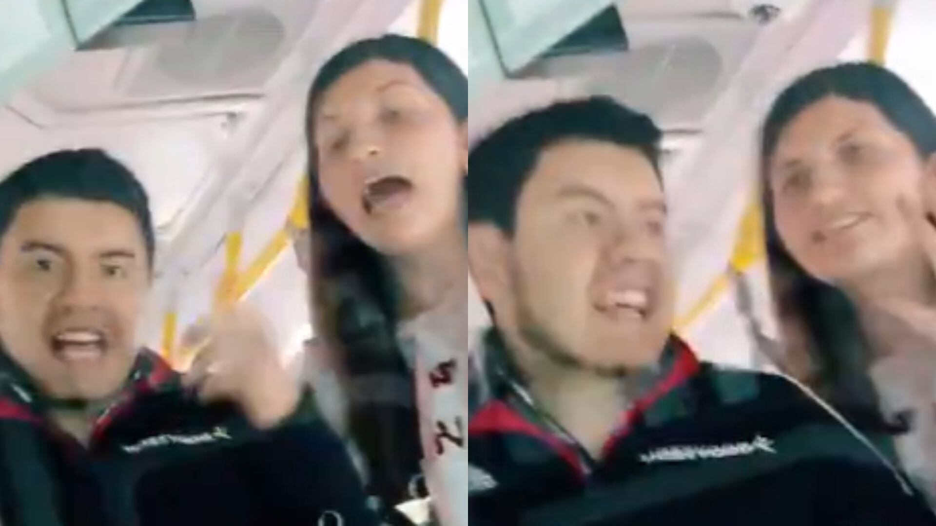video | conductor de sitp confrontó a una pareja de colados: “en el cai los bajo, tranquilos”