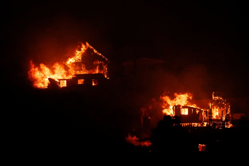 Forest Fires Devastate Chile’s Valparaíso Region