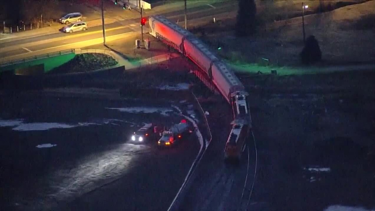 Colorado Train Derailment Leads To Diesel Fuel Spill