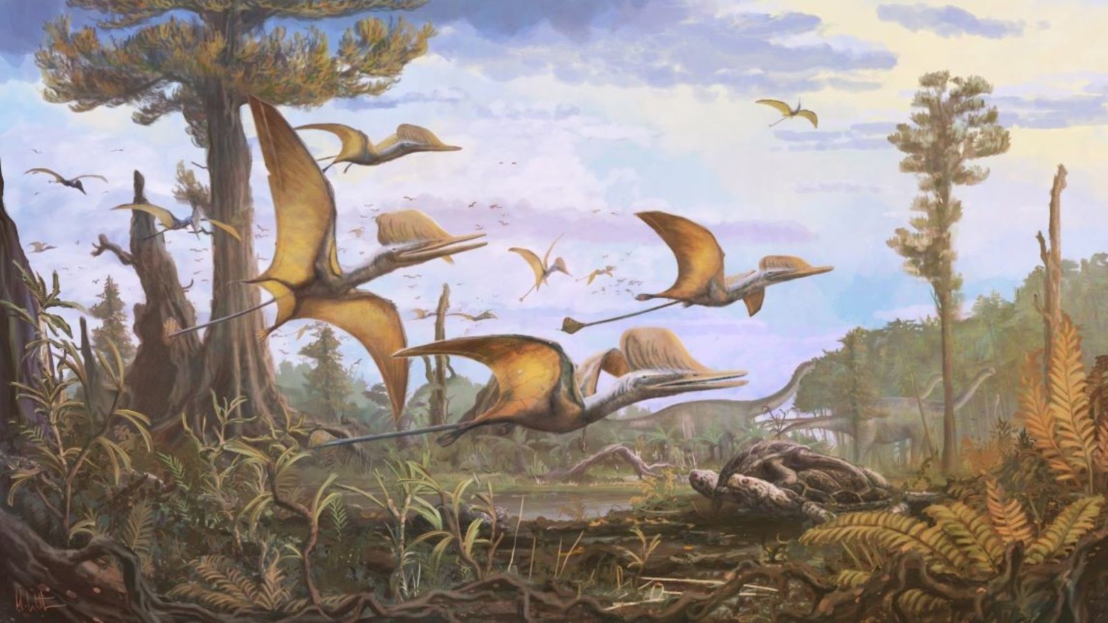 android, flying dinosaur fossil uncovered in scottish island has most relatives in china