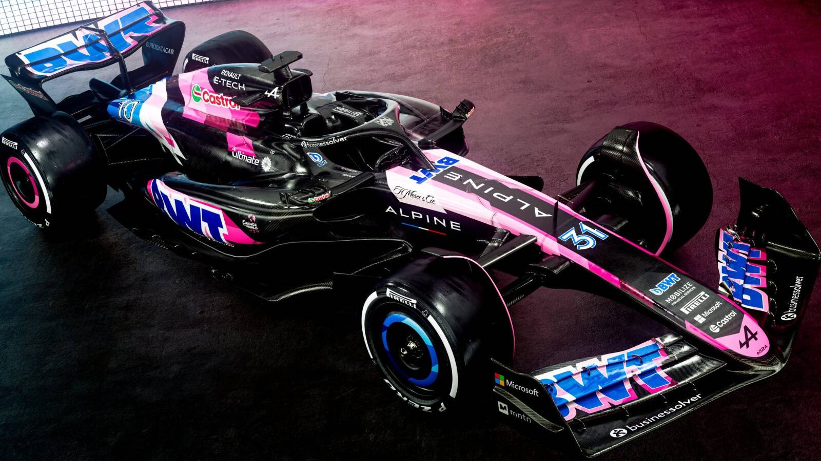 Alpine Unveil New Look A524 As Black Inspired Livery Emerges For F1 2024   BB1hVsit.img