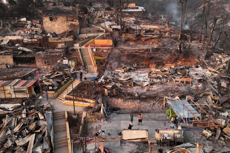 Forest Fires Devastate Chile’s Valparaíso Region