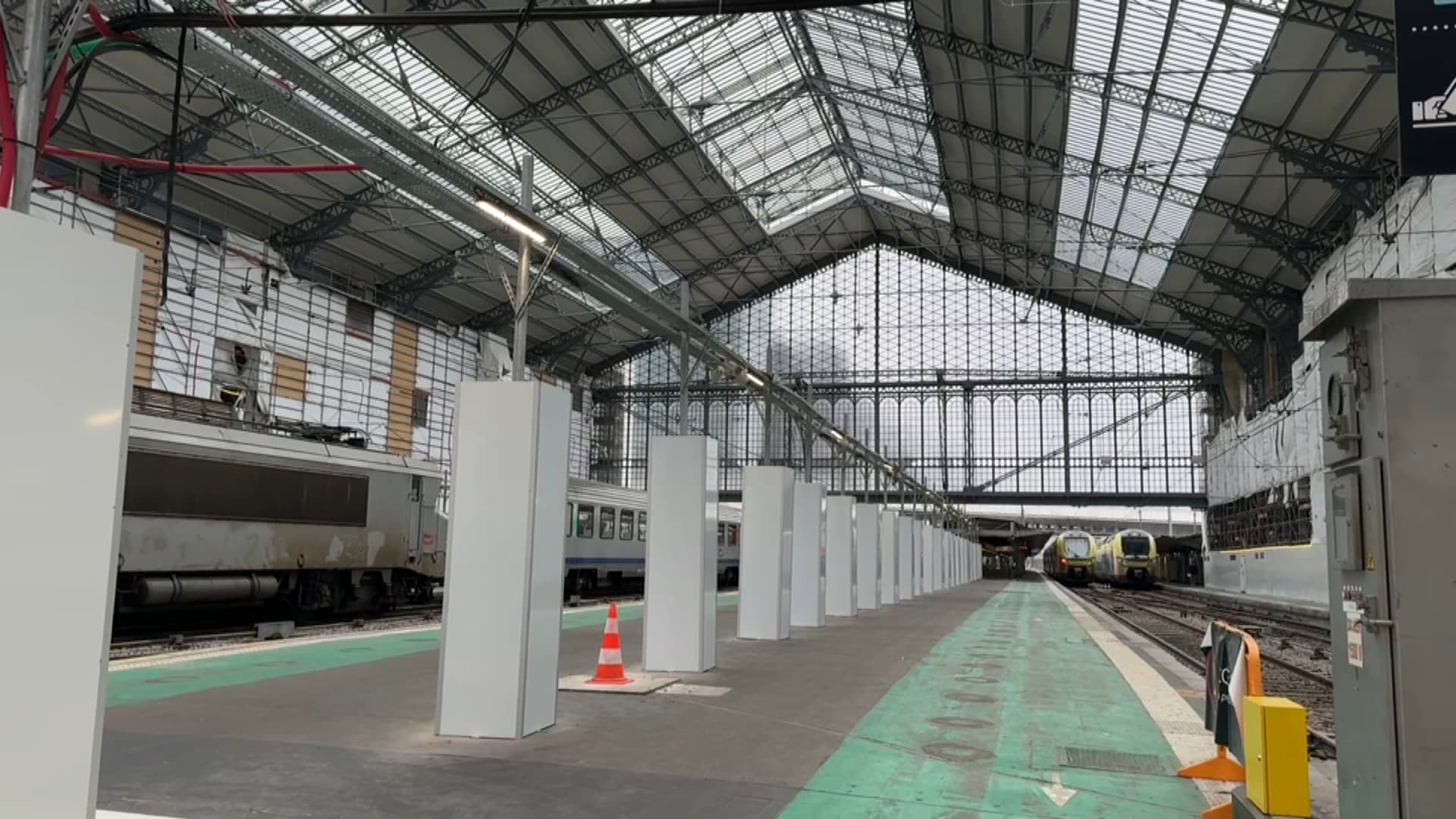 paris : la gare d'austerlitz inaugure sa nouvelle grande halle