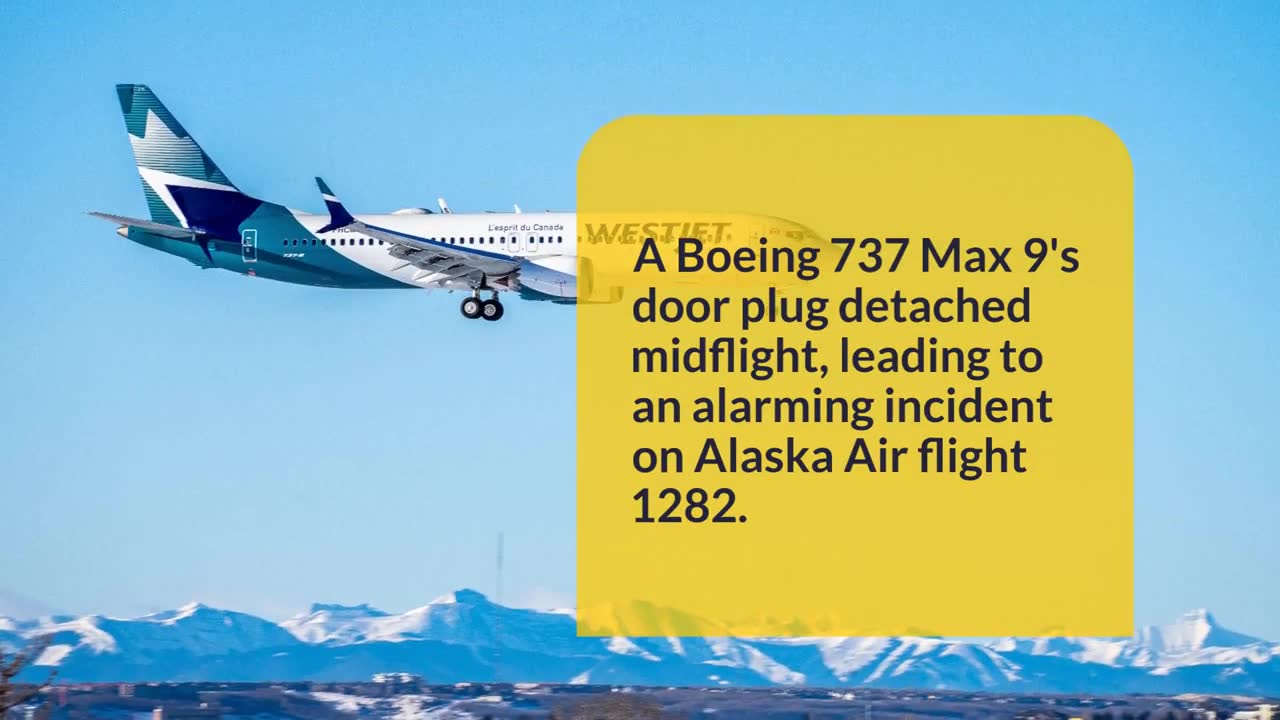 Boeing 737 Max Door Plug That Flew Off Alaska Air Flight Missing 4 Key ...