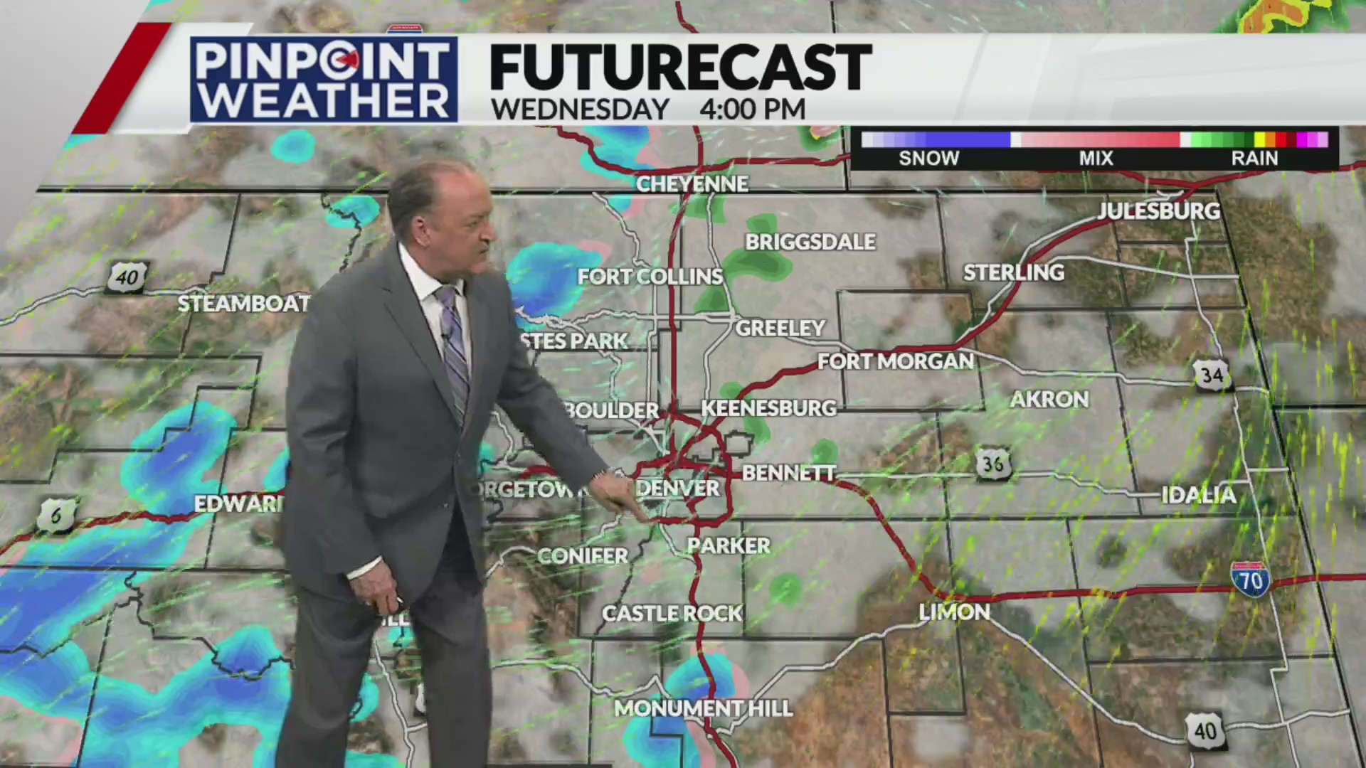 Denver Weather: Some Showers Late Wednesday