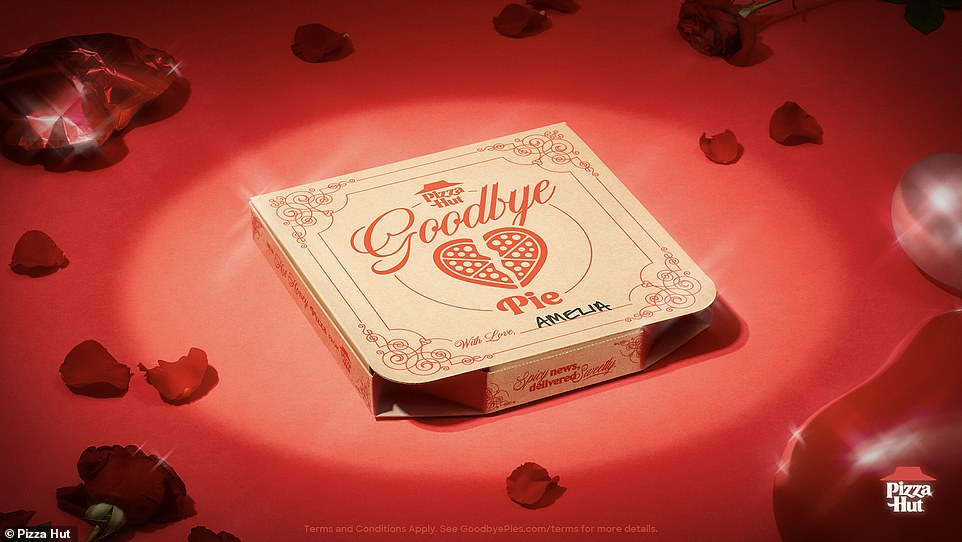 Pizza Hut debuts new 'Goodbye Pies' with a break-up message