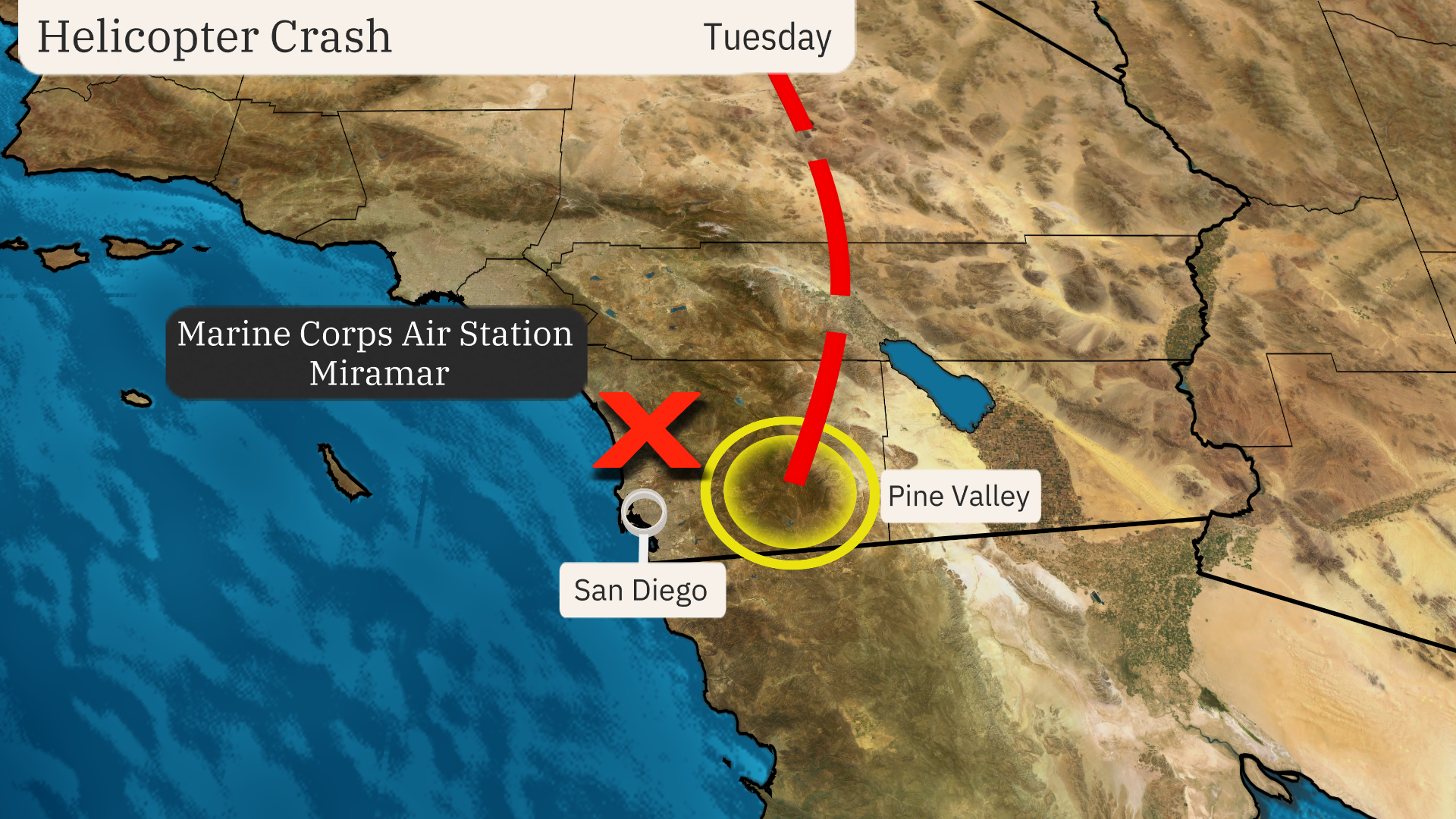 All 5 Marines Confirmed Dead In Helicopter Crash; Weather Hampered Search