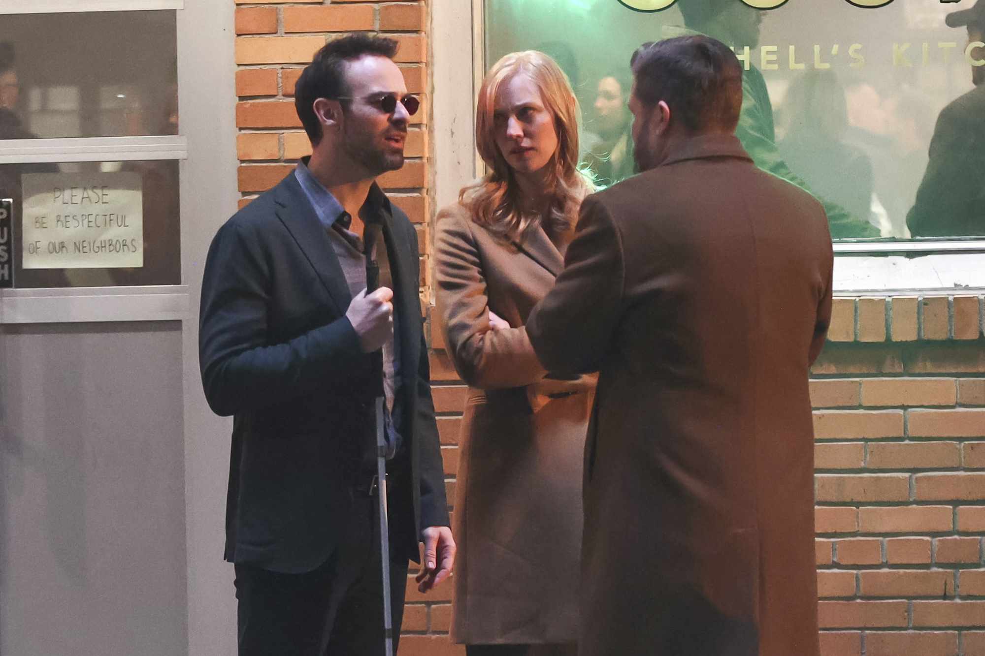 “Daredevil: Born Again” Set Photos Show Charlie Cox’s Hero Reuniting ...