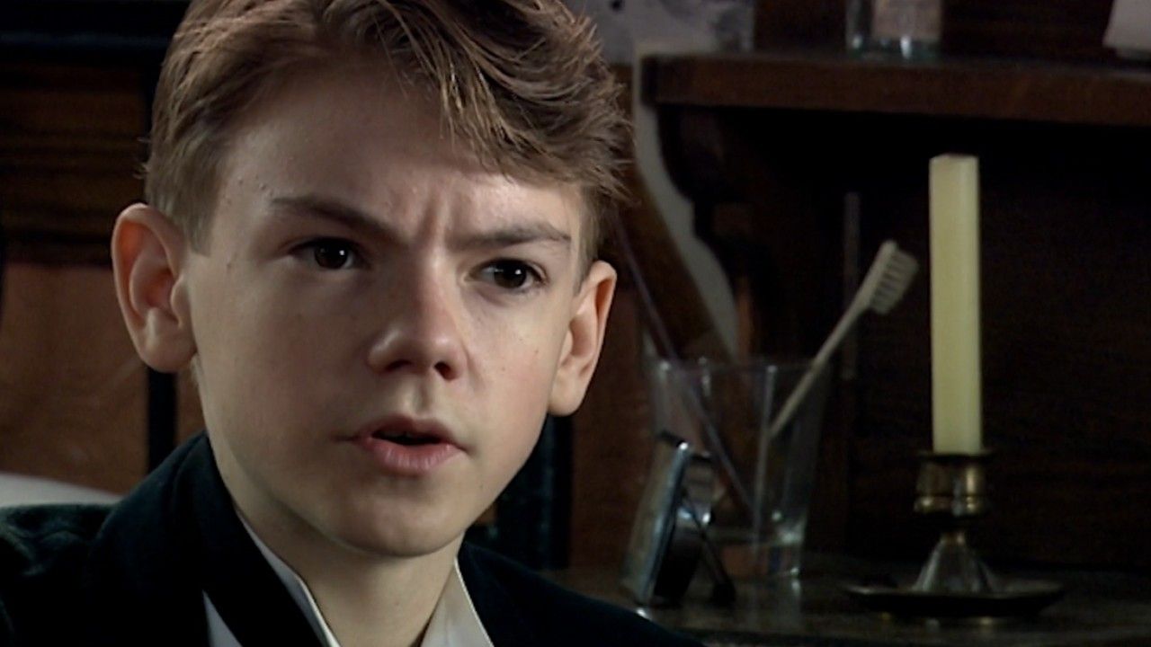 <p>                     You likely know Thomas Brodie-Sangster as the kid from <em>Love, Actually </em>or from his work in <em>The Maze Runner </em>movies and <em>The Queen’s Gambit</em>. However, he also starred in a pair of <em>Doctor Who </em>episodes in Season 3 alongside David Tennant as Tim Latimer, a schoolboy from 1913.                   </p>