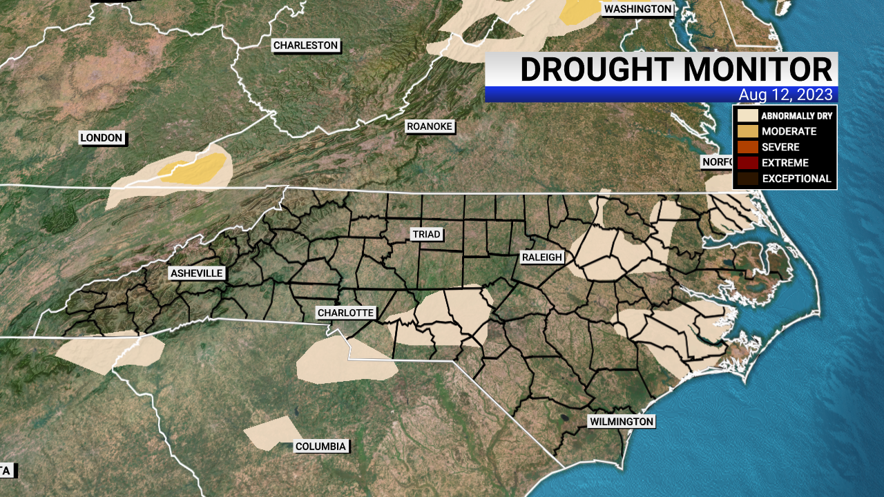 Droughts In North Carolina Finally Gone After 6 Months Of Dry Conditions