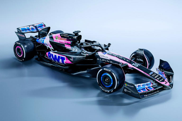 Alpine's 2024 F1 car 