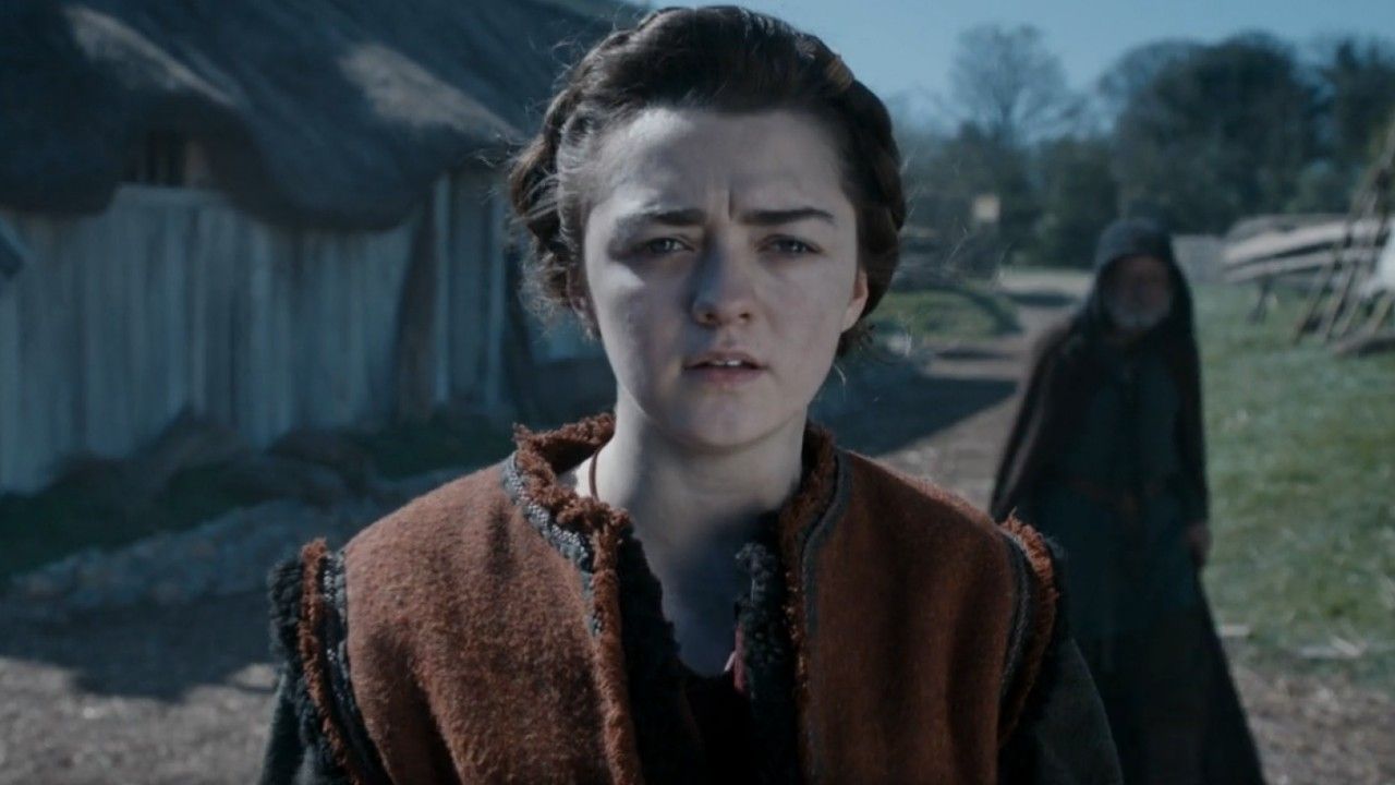 <p>                     Obviously, we know Maisie Williams as Arya Stark, an integral character in <em>Game of Thrones</em>. However, she also starred in another series that’s considered a British institution when she appeared in four of Peter Capaldi’s Season 9 <em>Doctor Who </em>episodes – “The Girl Who Died,” “The Woman Who Lived,” “Face the Raven'' and “Hell Bent” – as Ashildr (AKA Me) the immortal Viking.                   </p>