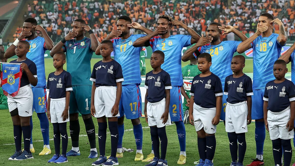 côte d’ivoire-rd congo : le geste fort des joueurs congolais lors des hymnes