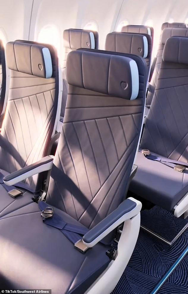 Southwest Airlines is mocked over new seats that look 'paper thin' and