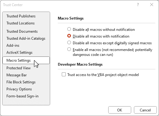 How To Enable Macros In Excel