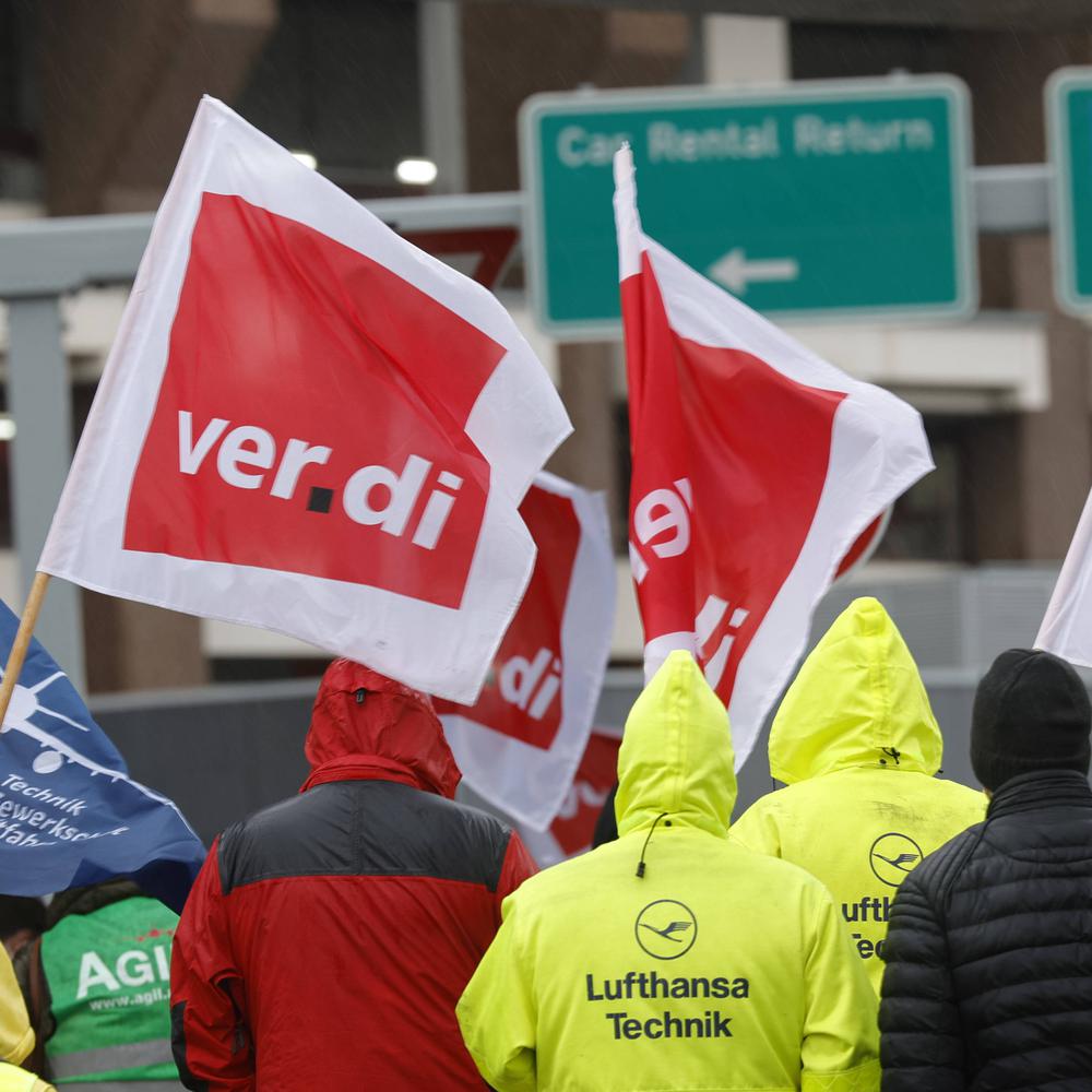 Gewerkschaft Beendet Lufthansa-Streik: Verdi Will Neues Angebot Für ...