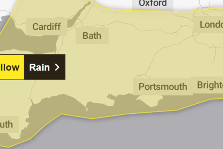 Portsmouth Weather: Hour by hour forecast as heavy rain batters ...