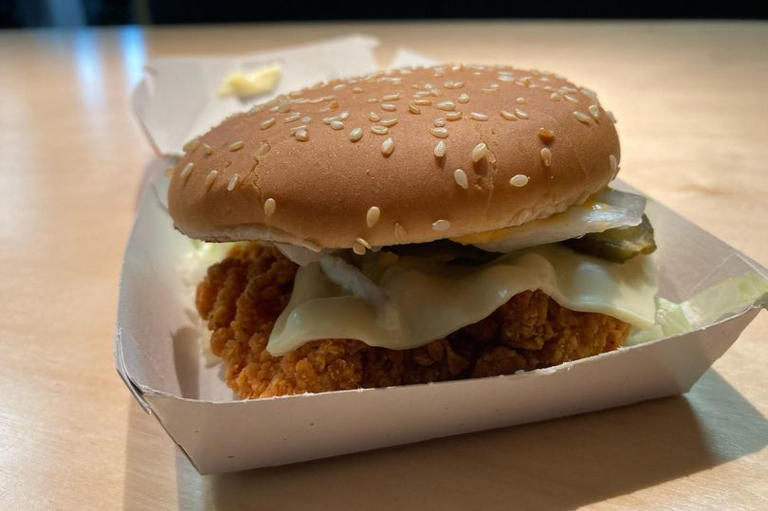 One of the new McDonald's items left my eyes watering