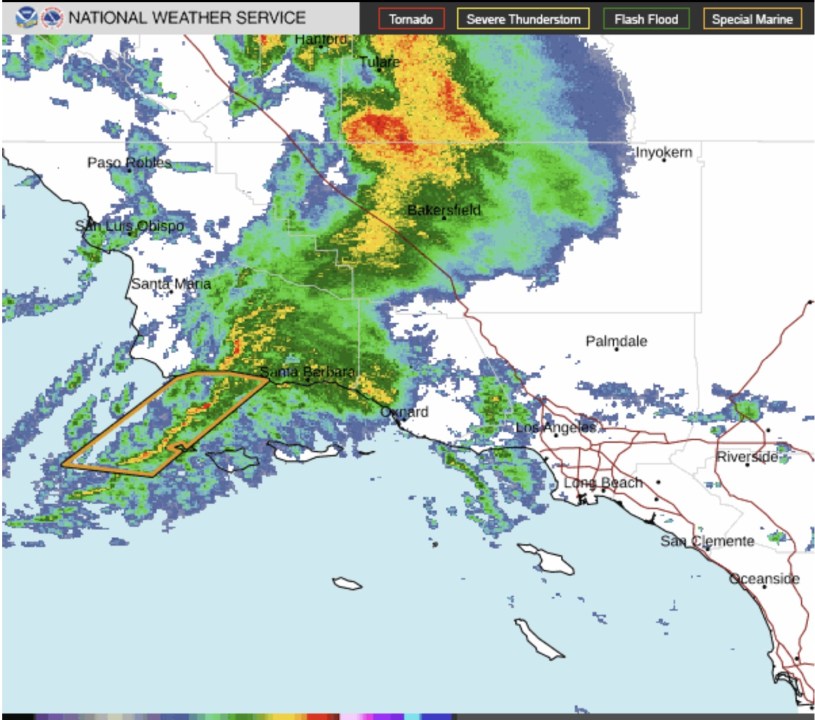 Tornado Possibly Touches Down On California S Central Coast   BB1hXhNA.img