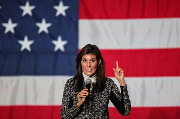 Nikki Haley upsets audience with huge mistake at start of her LA rally ...