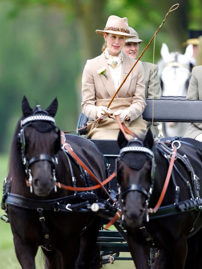 Lady Louise has a passion for carriage driving