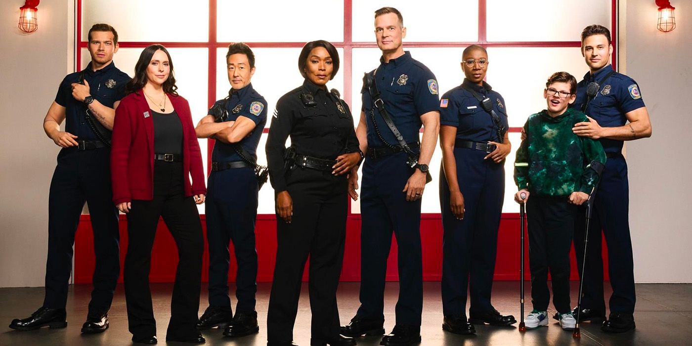 ‘9-1-1’ Season 7 Poster — Athena And Bobby Are On A Capsizing Cruise Ship