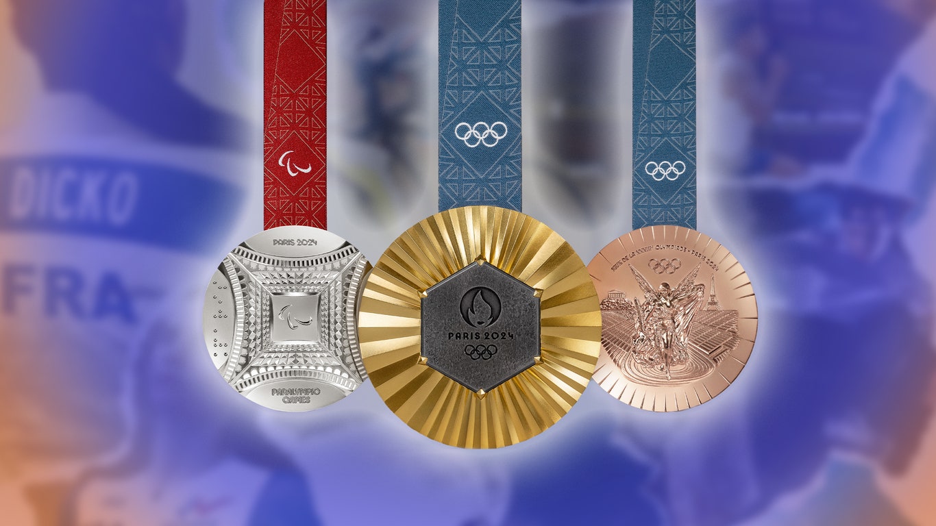 JO 2024 : Voici Les Médailles Or, Argent Et Bronze Des Jeux Olympiques ...