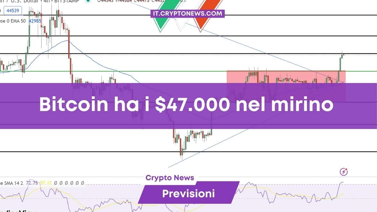 Previsione Del Prezzo Del Bitcoin: BTC Punta I$47.000 – È In Arrivo Il ...