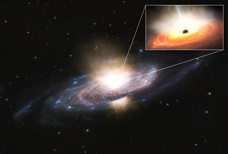 XMM-Newton spots a black hole throwing a tantrum