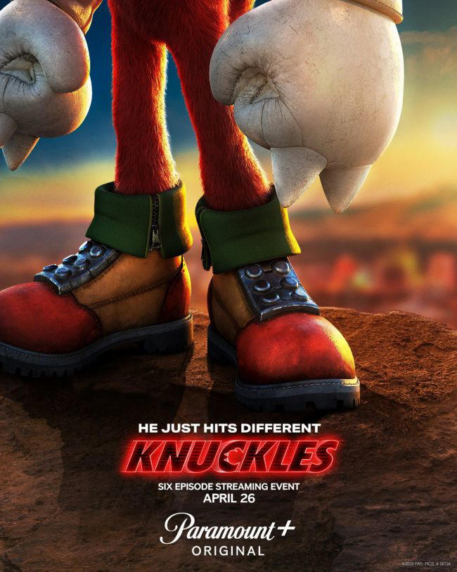 Knuckles série derivada estreia em abril
