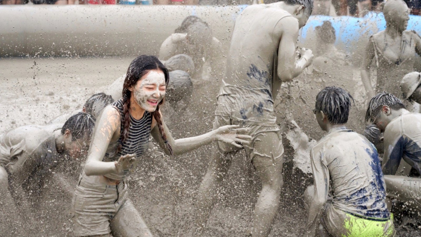 <p>If rolling around in the mud with strangers sounds fun, book your ticket to South Korea this summer. Held in July every year, this festival draws people from all over to participate in mud wrestling, mud bathing, and anything else mud-related. This slop-fest started to promote the mineral-rich mud found in the Boryeong region but has become more of a social festival.</p>