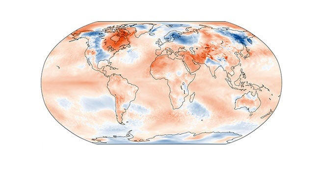 Earth's Warmest January Is Eighth Straight Record Month